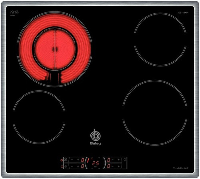 Balay 3EB713XP built-in Ceramic Black hob