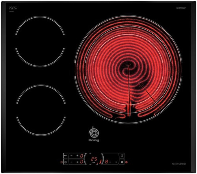 Balay 3EB718LP Встроенный Ceramic hob Черный плита