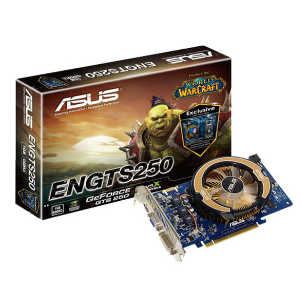 ASUS 90-C1CMRP-L0UAY0BZ GeForce GTS 250 1GB GDDR3 Grafikkarte