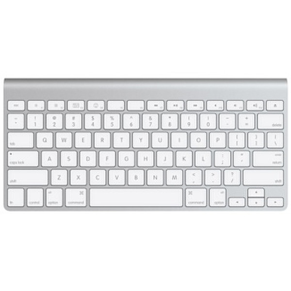Apple MC184LB/A Bluetooth QWERTY Cеребряный клавиатура