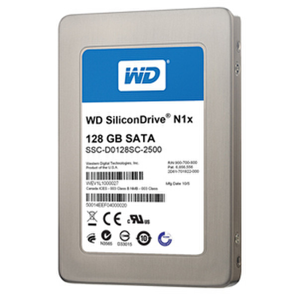Western Digital SiliconDrive N1x 128GB Serial ATA II SSD-диск