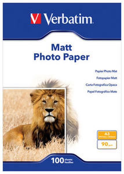 Verbatim Matt Photo Paper Матовый бумага для печати