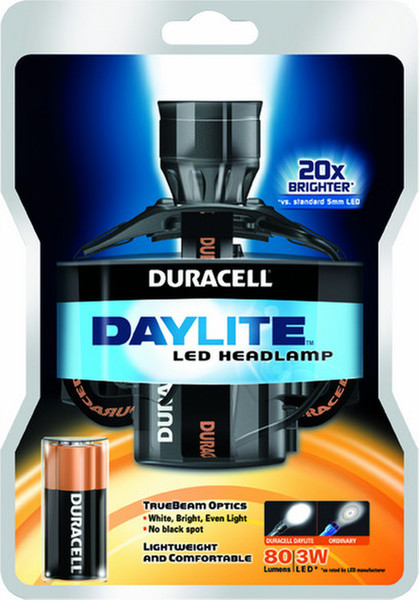 Duracell Daylite Headlamp Schwarz