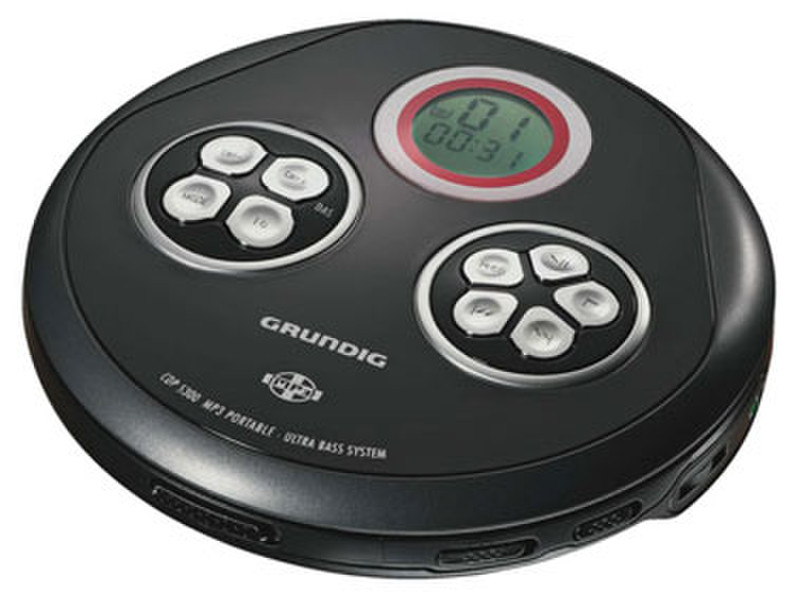 Grundig Portable CD MP3 player Portable CD player Black