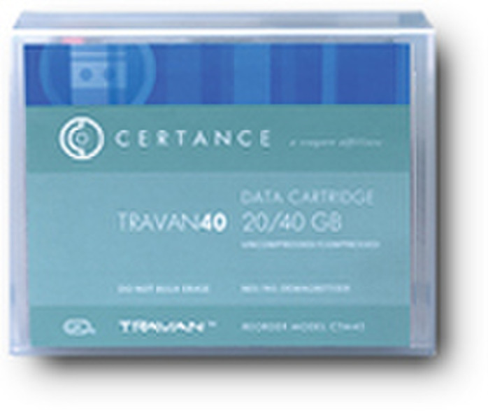Certance Travan 40 Data Cartridge (3-Pack)
