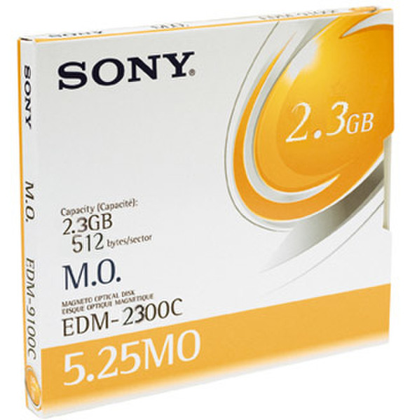 Sony EDM2300 magneto optical disk