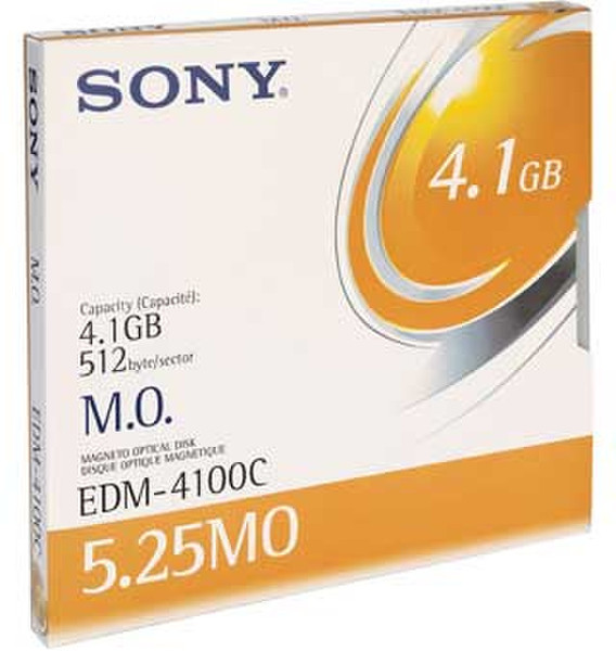 Sony EDM4100 magneto optical disk
