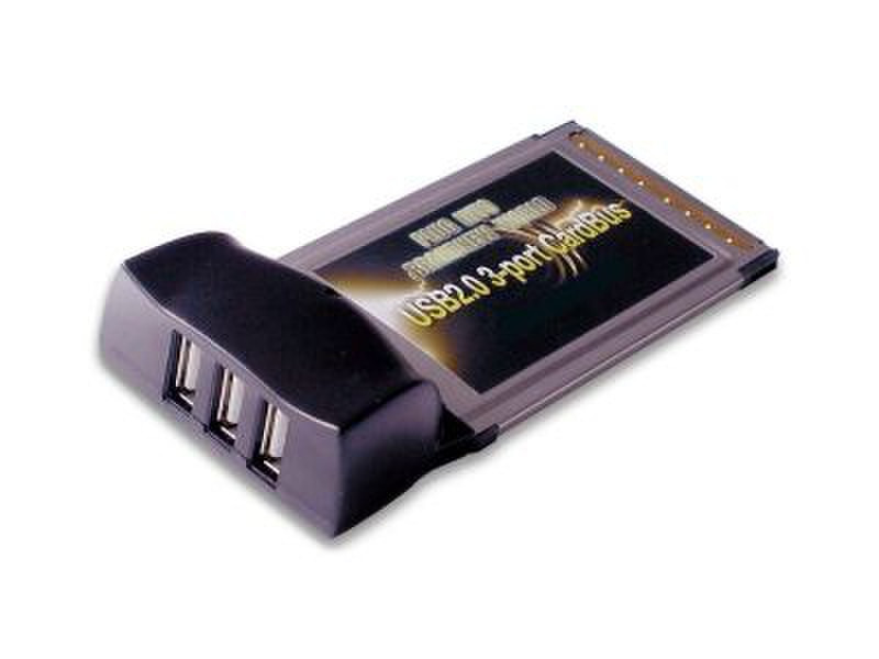 Uniformatic PCMCIA CardBus USB 2.0 интерфейсная карта/адаптер