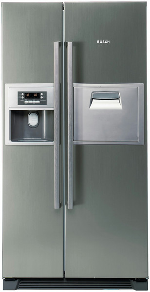 Bosch KAN60A40 freestanding 504L A Stainless steel side-by-side refrigerator