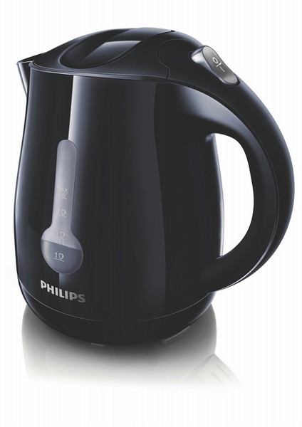 Philips Viva Collection HD4676/20 1L 2400W Black,Silver electric kettle