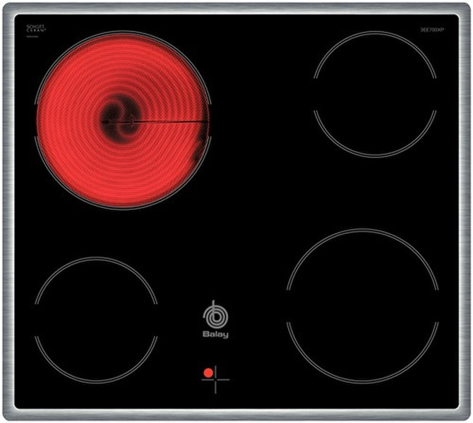 Balay 3EE700XP built-in Ceramic Black hob