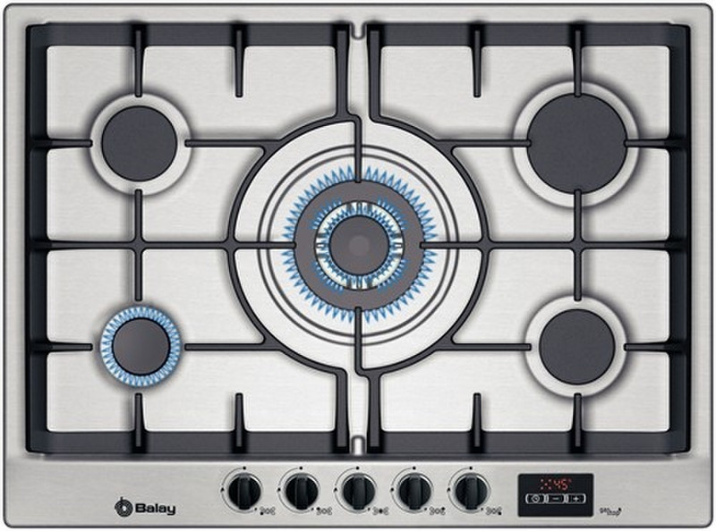 Balay 3ETX399B built-in Gas hob Stainless steel hob