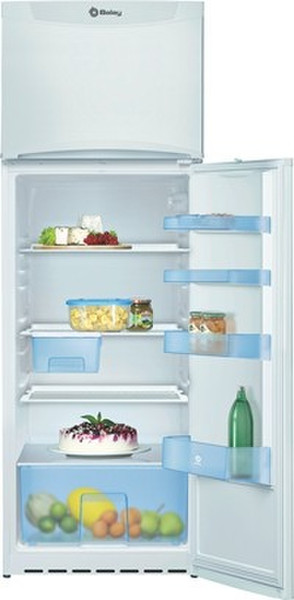 Balay 3FEW-2416 Отдельностоящий 296л Белый холодильник с морозильной камерой