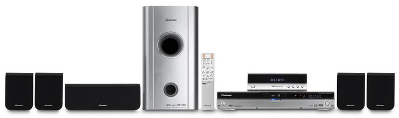 Pioneer Home cinema systeem with HDD/DVD-recorder 5.1 600W Heimkino-System