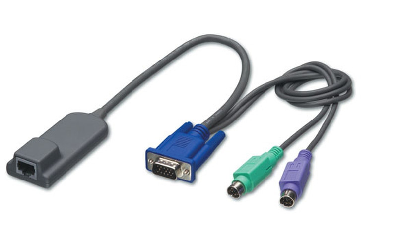 Fujitsu Console Switch KVM S2 Adapter PS2>VGA Tastatur/Video/Maus (KVM)-Kabel