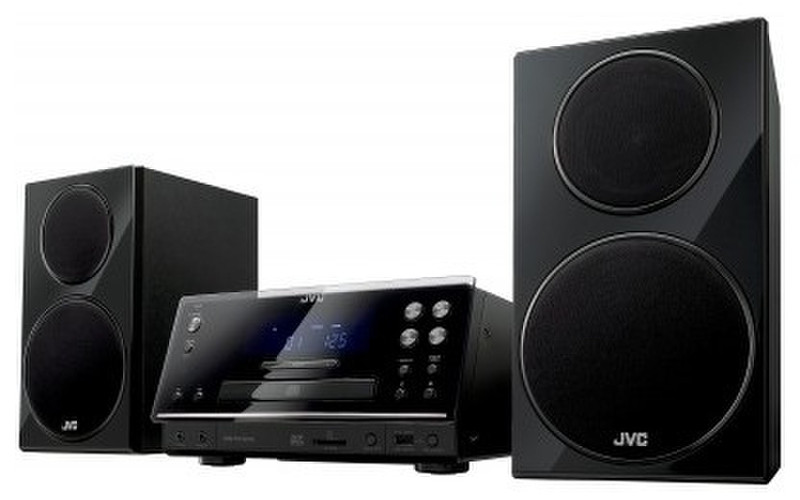 JVC UX-F2BE Micro-Set 100W Schwarz