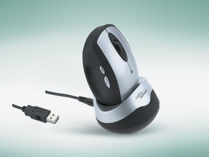 Fujitsu Wireless Optical Mouse R RF Wireless Optisch 800DPI Maus