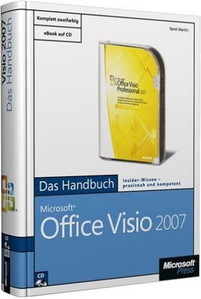 Microsoft Office Visio 2007 - Das Handbuch 524страниц DEU руководство пользователя для ПО