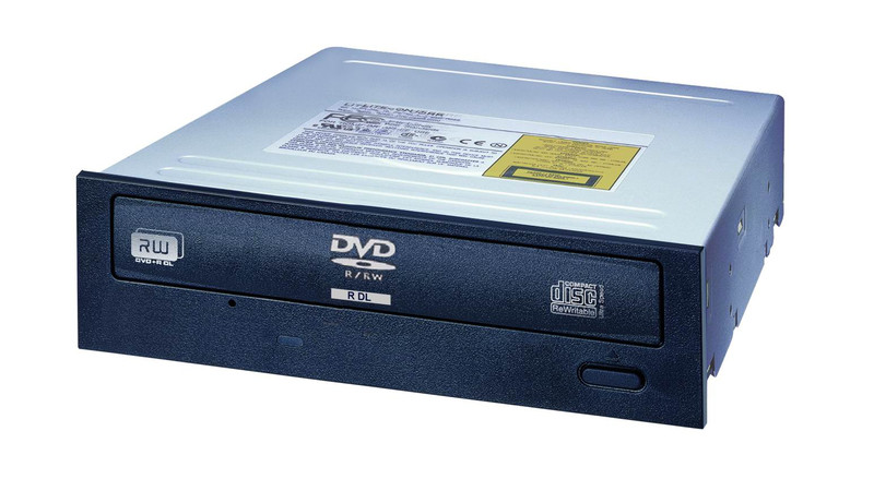 Lite-On 16x 8x 8x / 16x 6x 4x / 16x / + 48x 24x 48x Half-Height DVD-Dual Internal Black optical disc drive