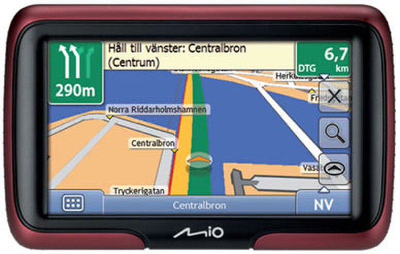Navman Mio M400 Handgeführt 4.3Zoll LCD Touchscreen 152g Beige Navigationssystem