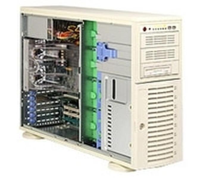 Supermicro SuperServer 7044A-i2 (Black) Full-Tower Schwarz