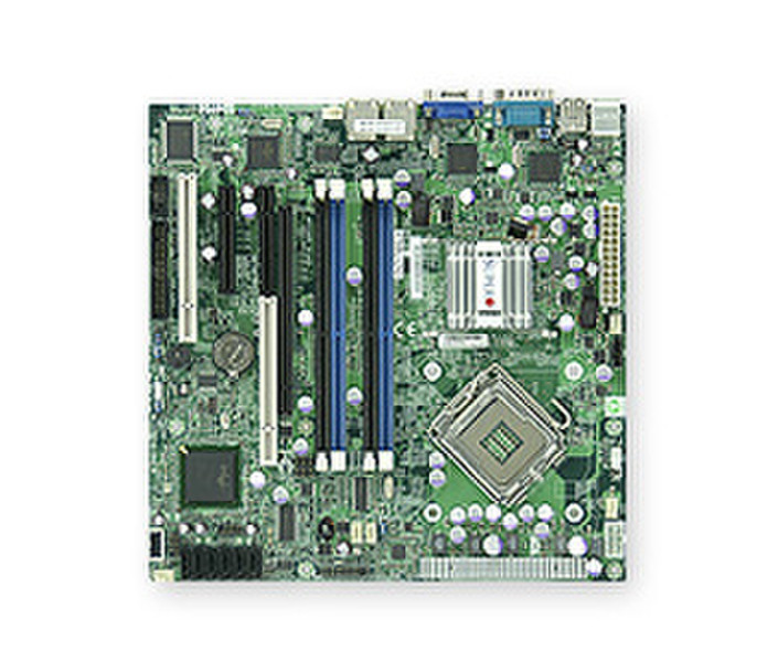 Supermicro X7SBL-LN2 Intel 3200 Socket T (LGA 775) Micro ATX Server-/Workstation-Motherboard