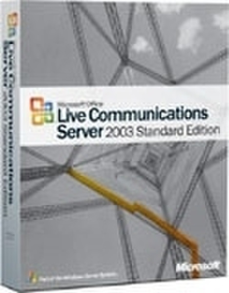 Microsoft Office Live Comm Svr 2003 French Disk Kit Volume License CD MLF