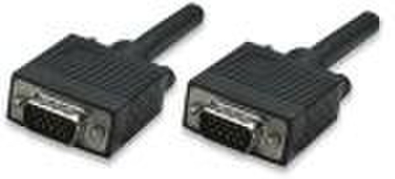 Manhattan SVGA 1.8m 1.8m VGA (D-Sub) VGA (D-Sub) Black VGA cable