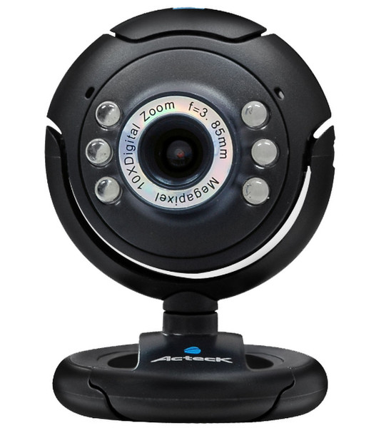 Acteck ATW-750 2MP USB Black webcam