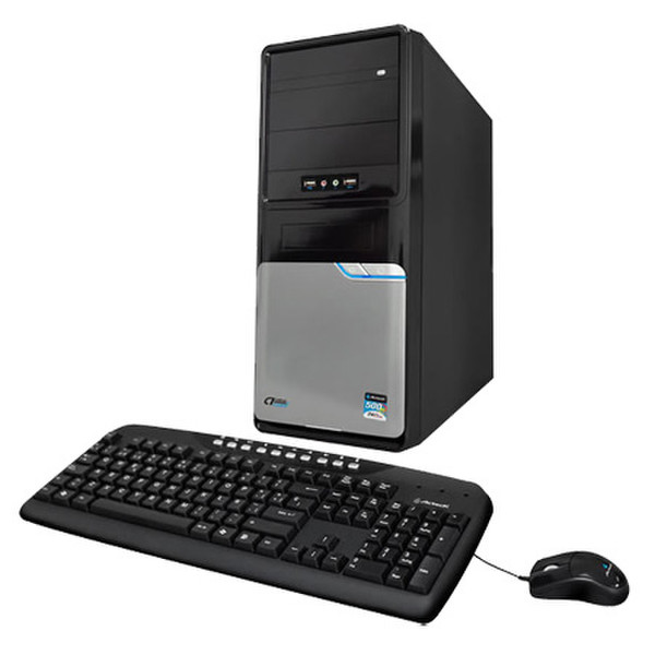 Acteck K010 - GAPC-284 Desktop 500W Black computer case