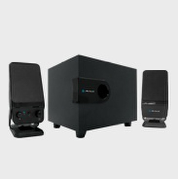 Acteck AUBO-074 2.1channels 17W Black speaker set