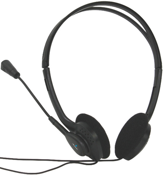 Acteck AM-370 Binaural Black headset
