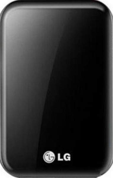 LG 320GB XD5 320GB Black external hard drive