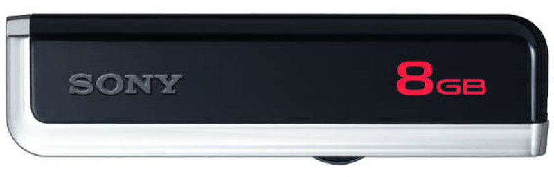 Sony USM8GJ 8ГБ USB 2.0 Тип -A Черный USB флеш накопитель