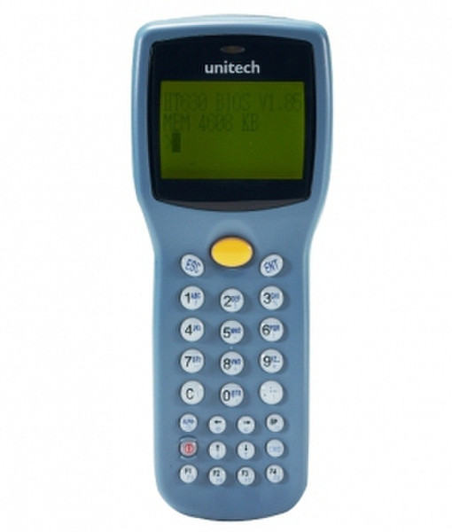 Unitech HT630-AC0A1G 128 x 64пикселей 243.81г Синий портативный мобильный компьютер