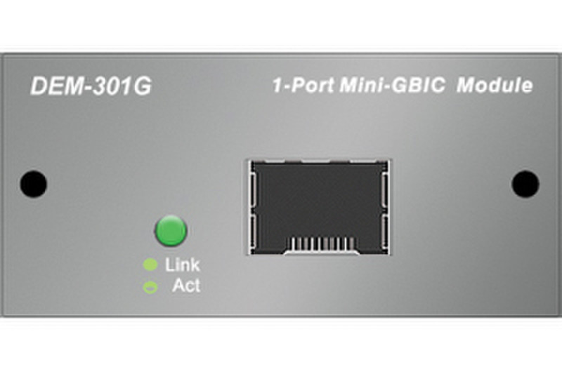 D-Link 1-port 1000Mbit Mini-GBIC Module 1Gbit/s Switch-Komponente