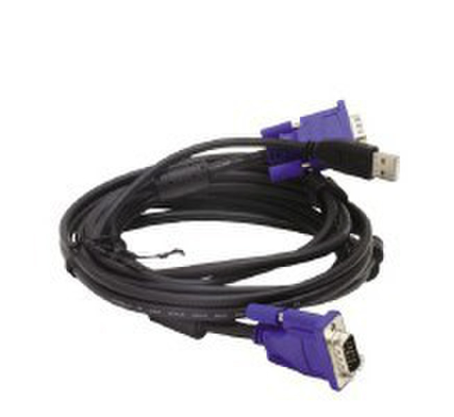 D-Link DKVM-CU 1.8m Black KVM cable