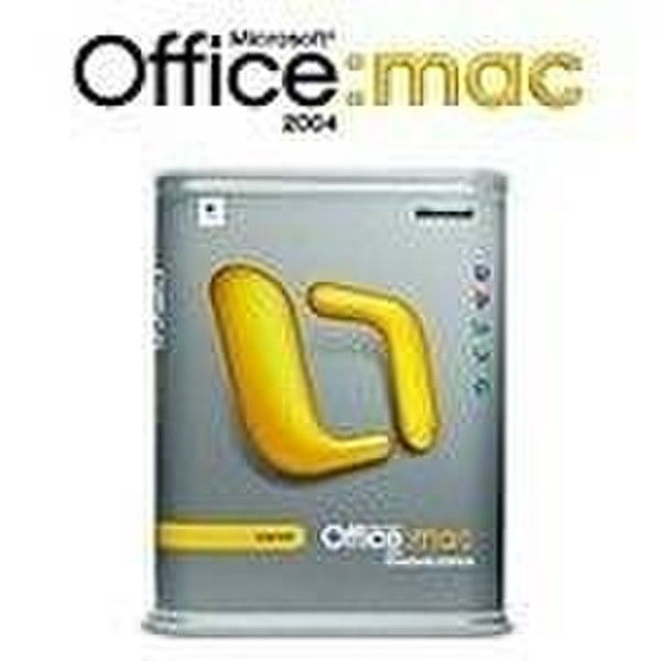 Microsoft Office Mac 2004, Disk Kit, UK