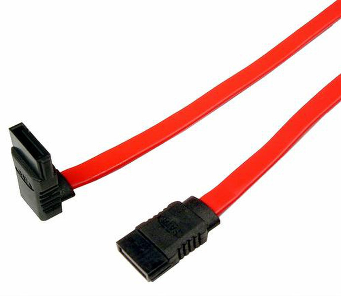 Cables Unlimited FLT620018C 45.7m Red SATA cable