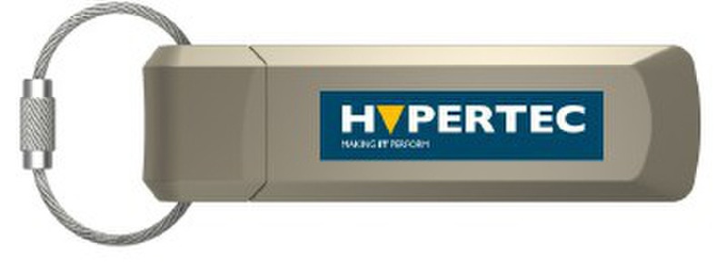 Hypertec 32GB FipsEnCrypt PLUS Metal 140-2 Level 3 256Bit 32GB USB 2.0 Typ A Grau USB-Stick