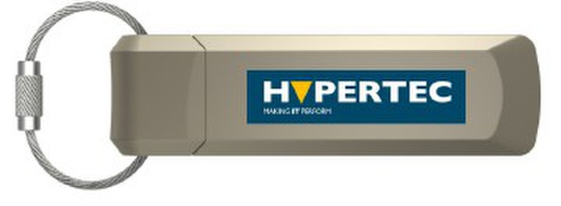 Hypertec 1GB FipsEnCrypt PLUS Metal 140-2 Level 3 256Bit 1ГБ USB 2.0 Тип -A Серый USB флеш накопитель