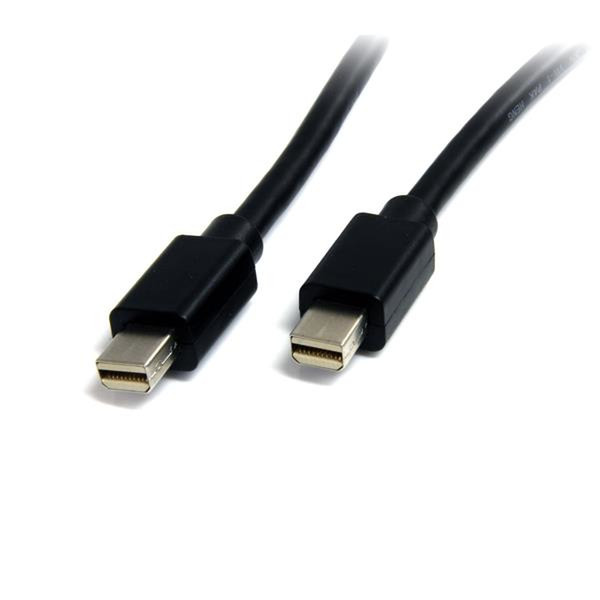 StarTech.com 6ft Mini DisplayPort 1.8м mini DisplayPort mini DisplayPort Черный