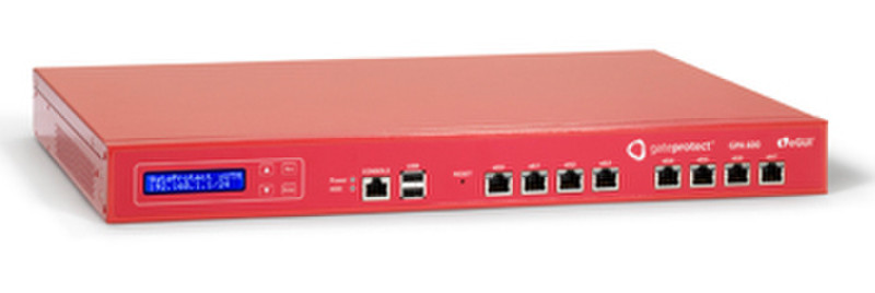 GateProtect WMA 600 1U 1800Mbit/s Firewall (Hardware)