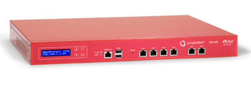 GateProtect WMA 400 1U 1400Mbit/s hardware firewall