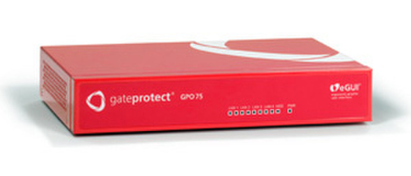 GateProtect GPO 75 1U 200Mbit/s Firewall (Hardware)
