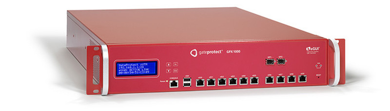 GateProtect GPX 1000 2U 5000Мбит/с аппаратный брандмауэр