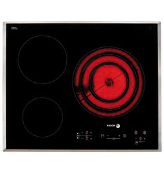 Fagor 2VFT-330AX Встроенный Electric hob Черный плита