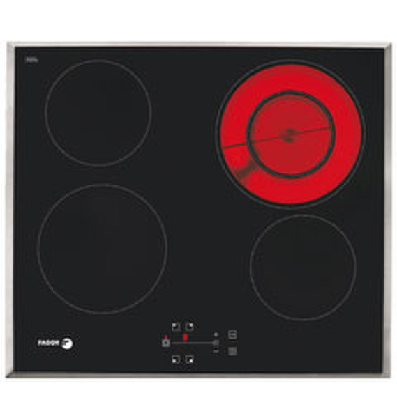 Fagor 2V-32TAX Eingebaut Electric hob Schwarz Kochfeld