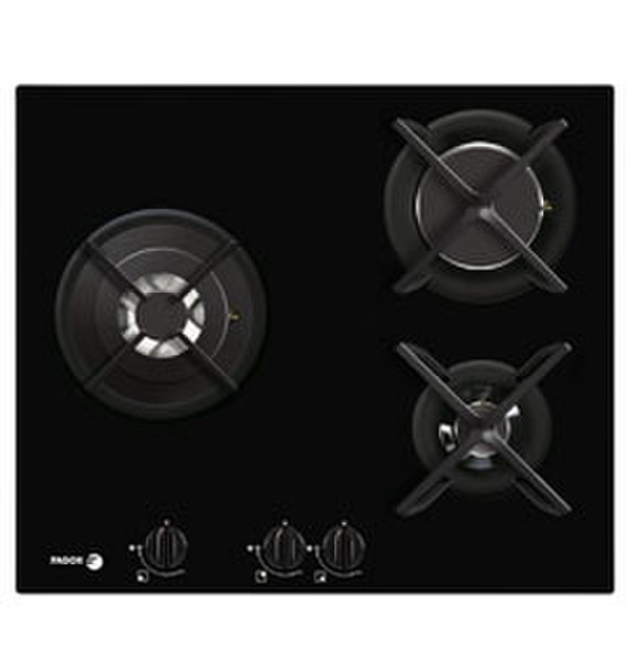 Fagor CFI-3GLSTA/BUT built-in Gas hob Black hob