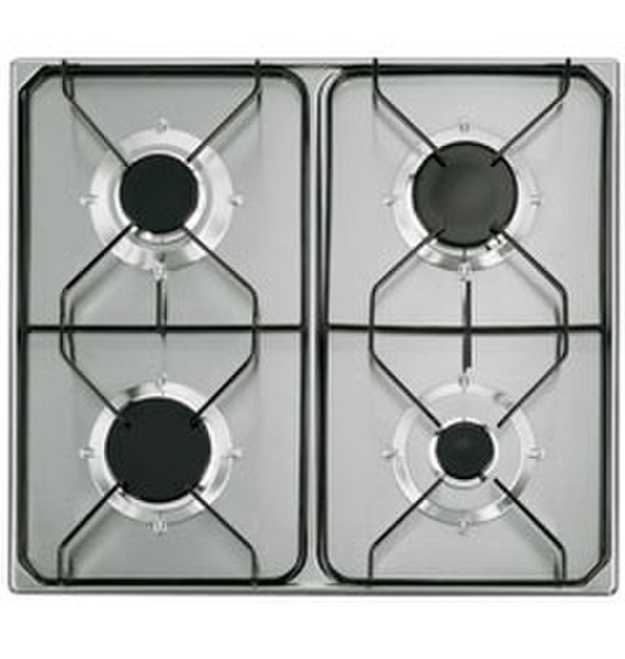 Fagor 2FPD-4GLSX/NAT Встроенный Gas hob Нержавеющая сталь плита